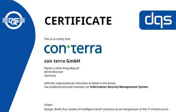 ISO / IEC 27001:2022, con terra